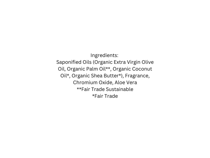 List of ingredients on a white background