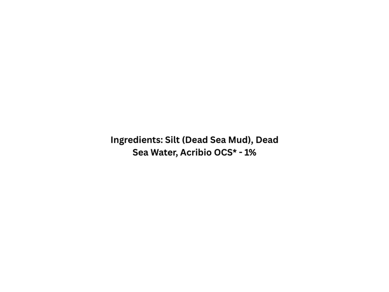List of ingredients on a white background