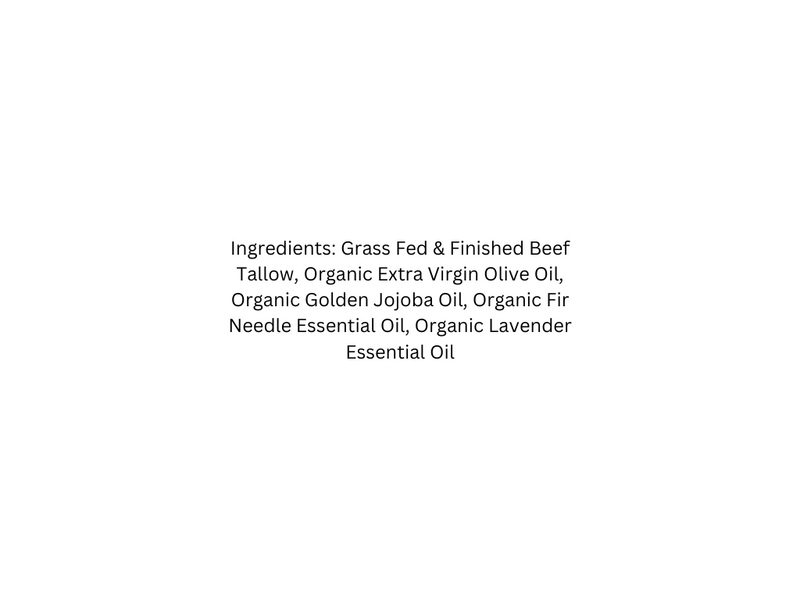 List of ingredients on a white background